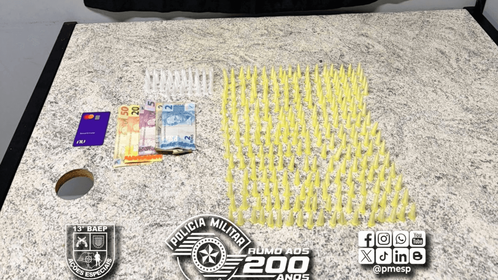 A abordagem foi em um conjunto habitacional de Bauru