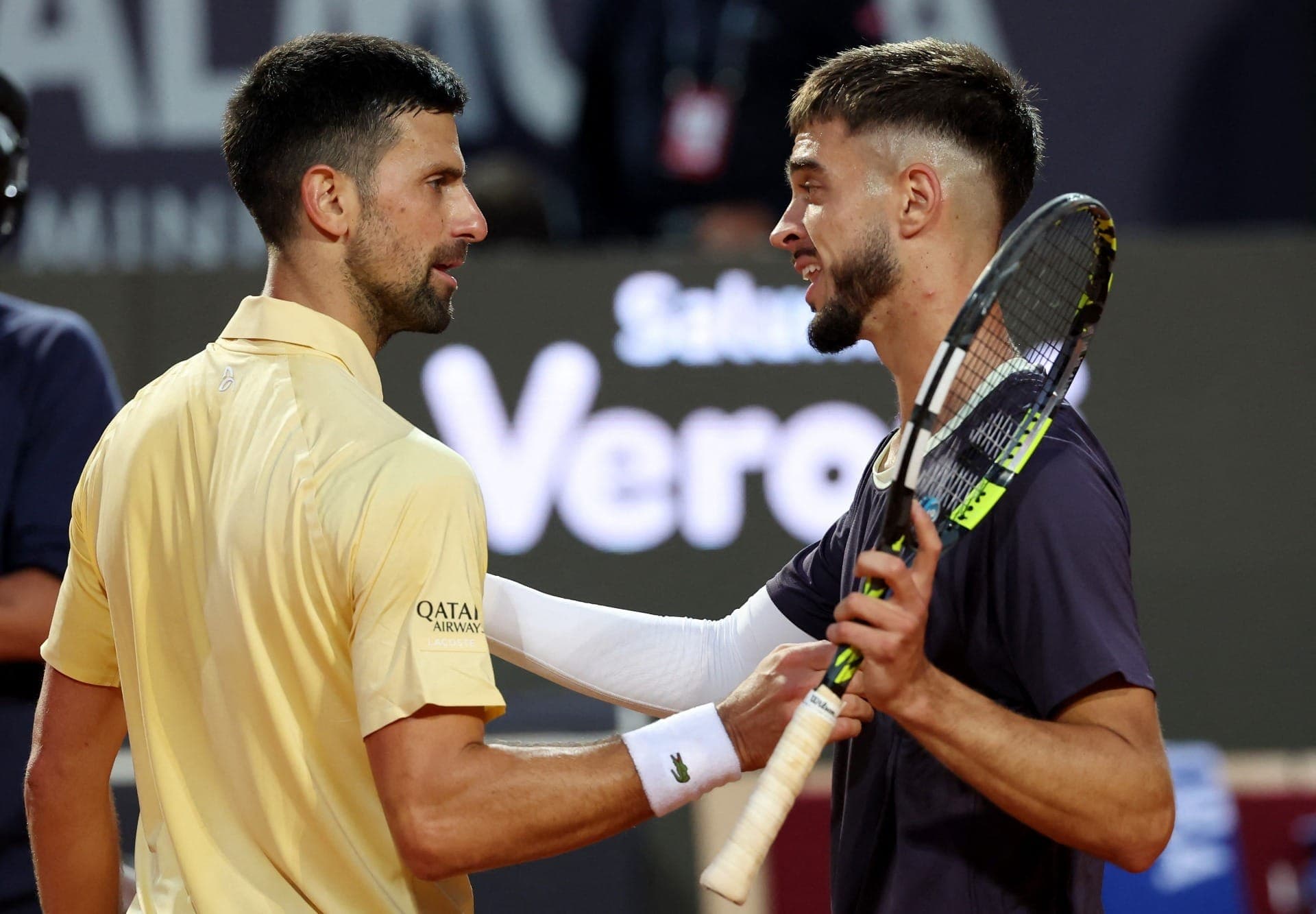 Djokovic e Dino Prizmic