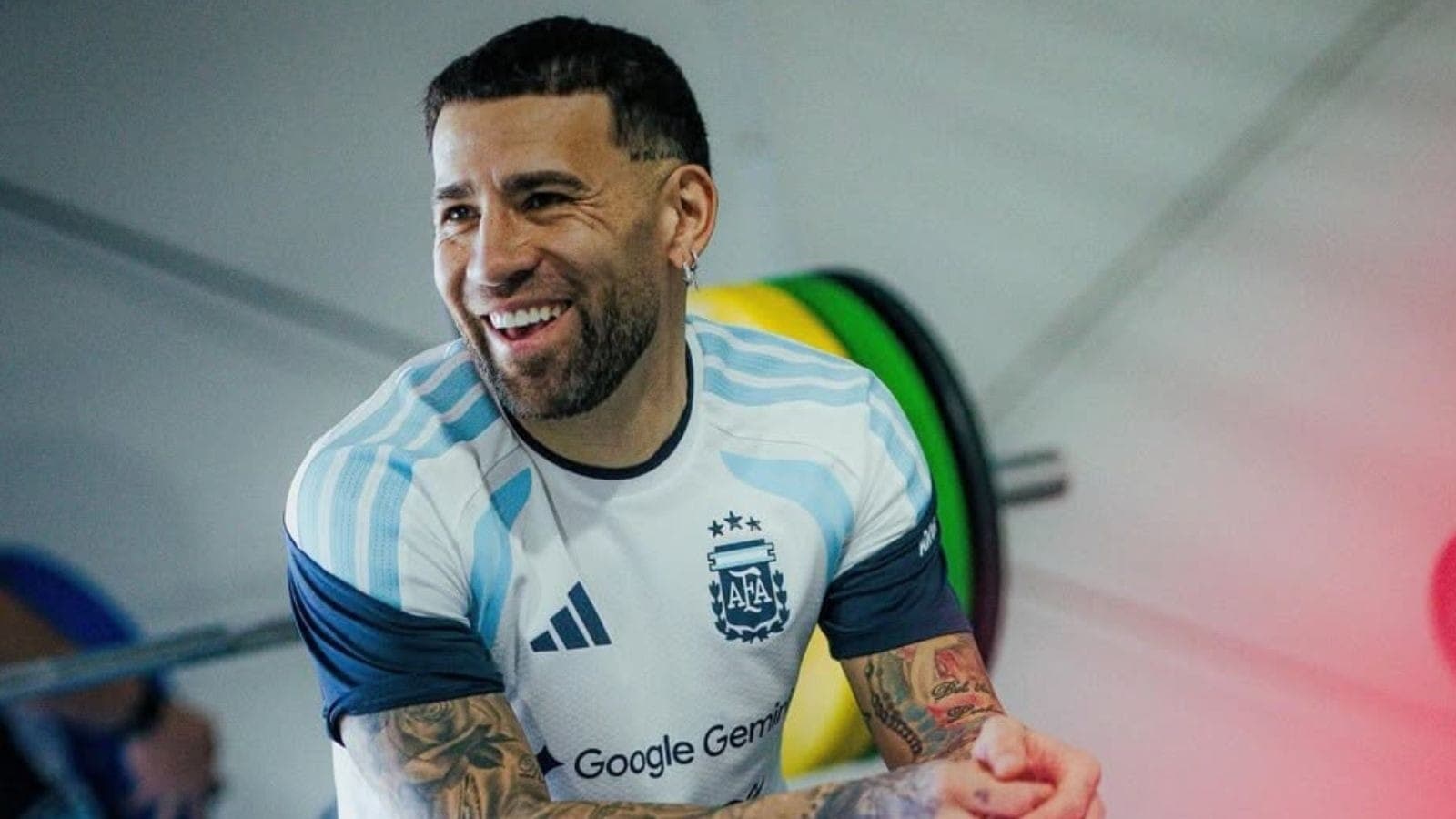 Otamendi, zagueiro da Seleção Argentina e do Benfica