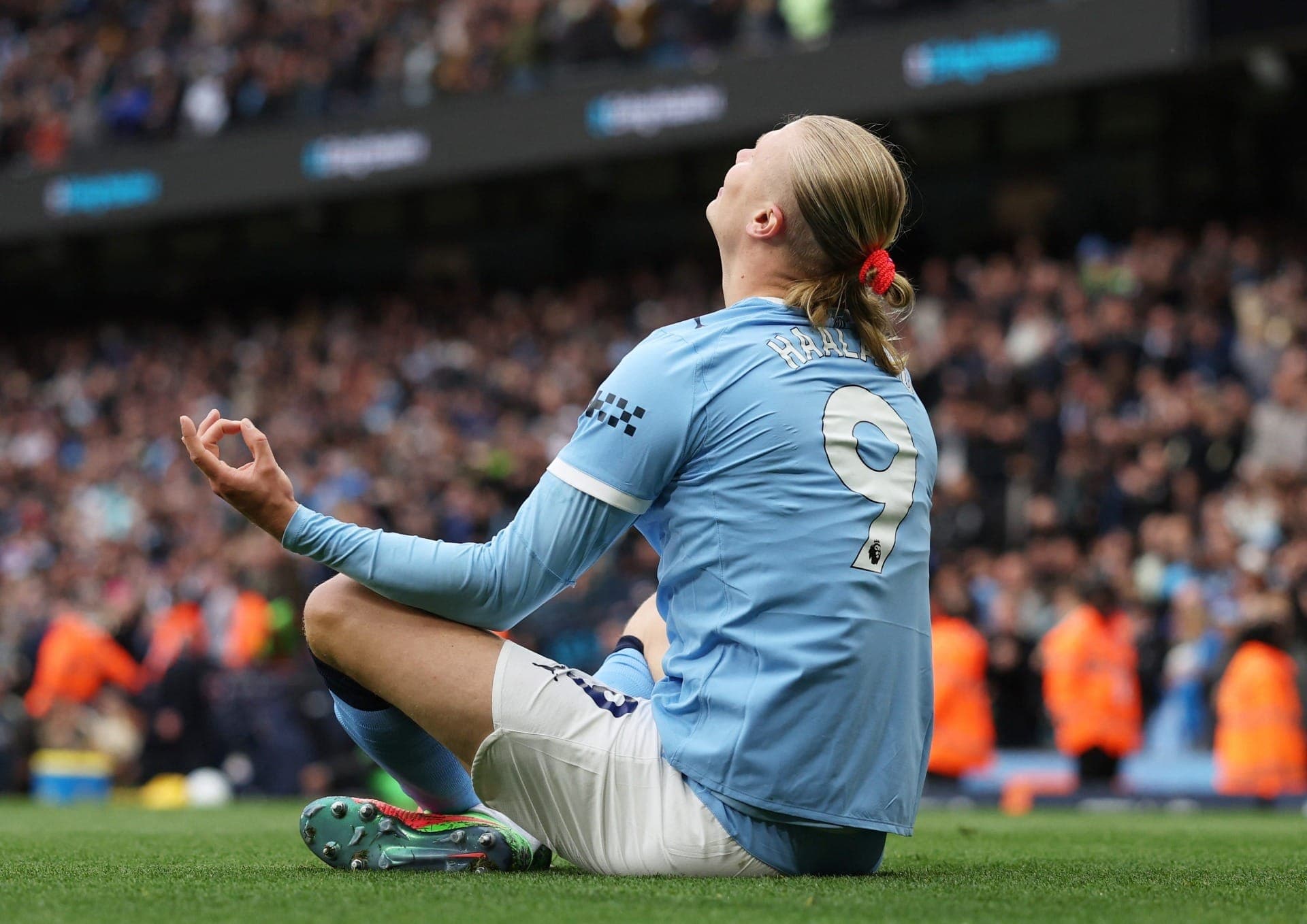 Haaland fez um dos gols do City