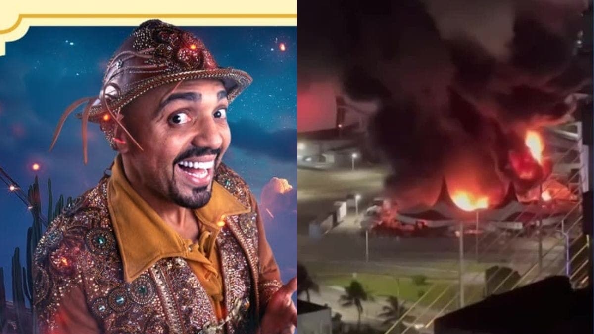 Circo do Tirú pegou fogo em Natal, no Rio Grande do Norte