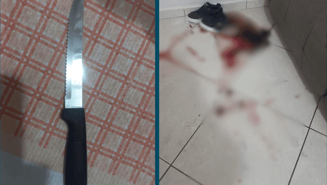 A autora do crime foi presa por tentiva de homicídio