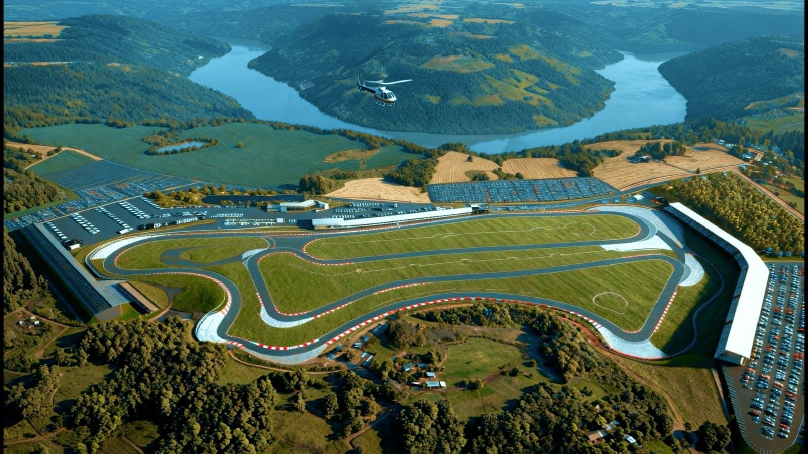 Primeiro autódromo asfaltado de SC deve receber categorias como Stock Car, Nascar Brasil e Copa HB20