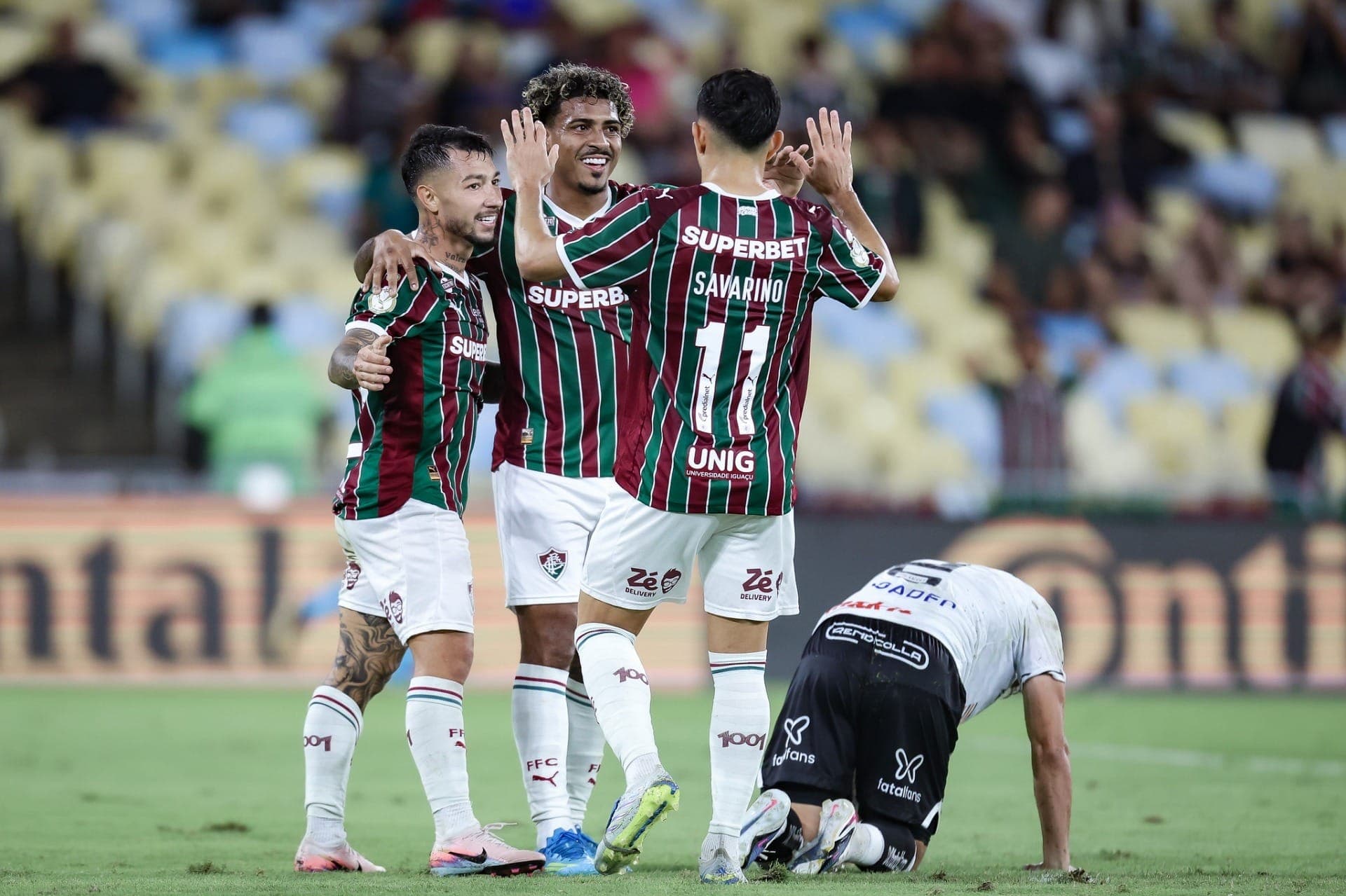 Fluminense comemora
