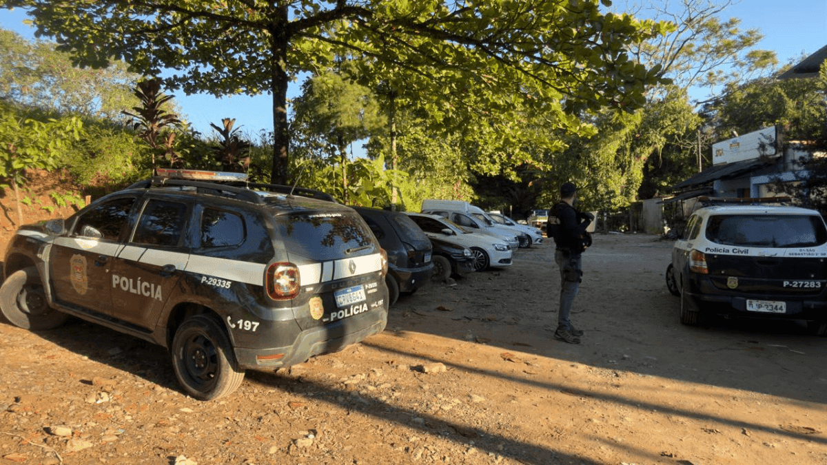 Polícia Civil faz operação contra grilagem de terrenos em São Sebastião