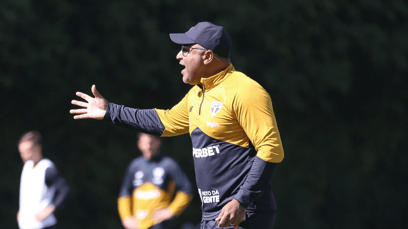 Roger Machado, técnico do São Paulo