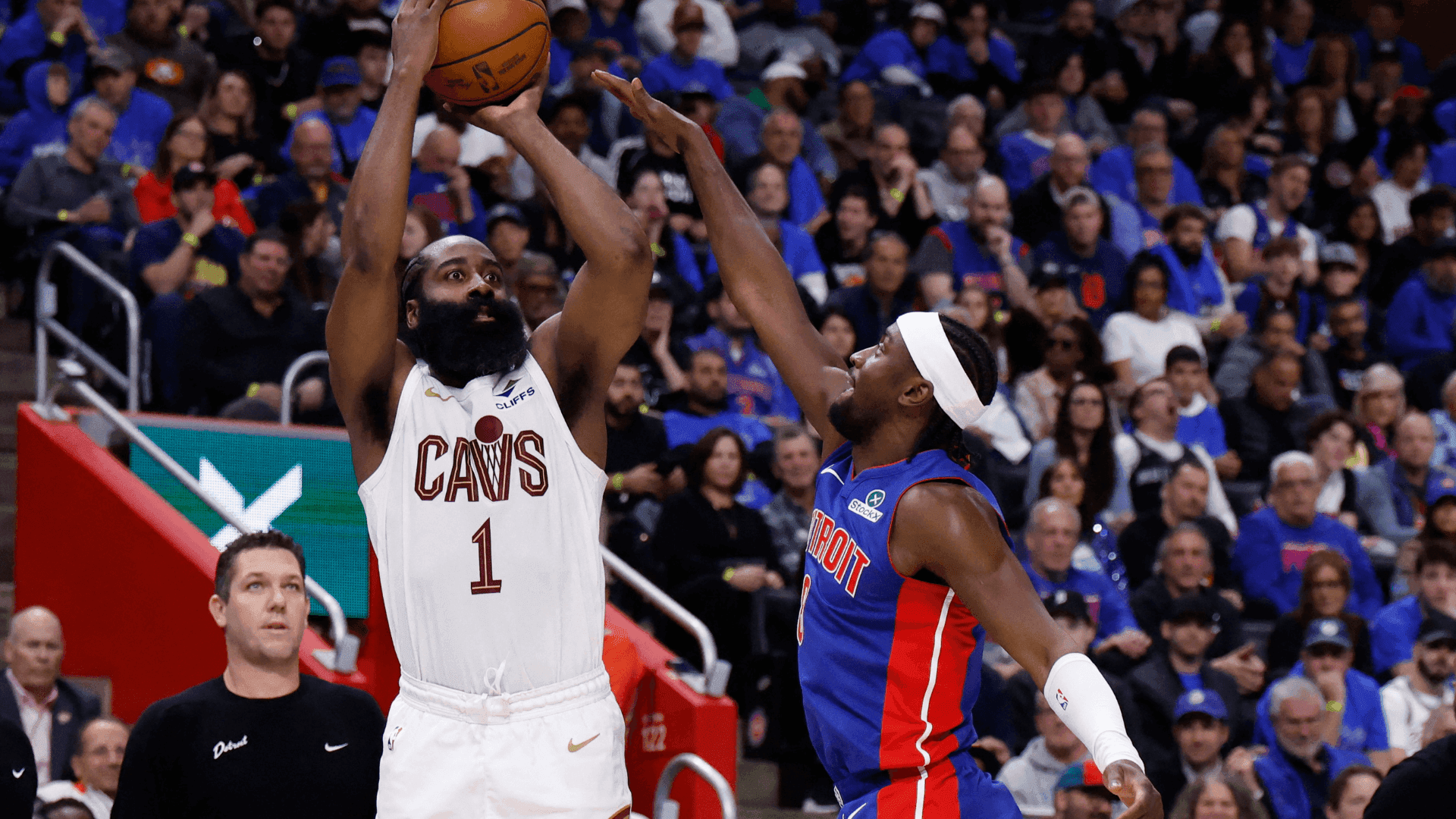 Cavs lideram série contra o Pistons