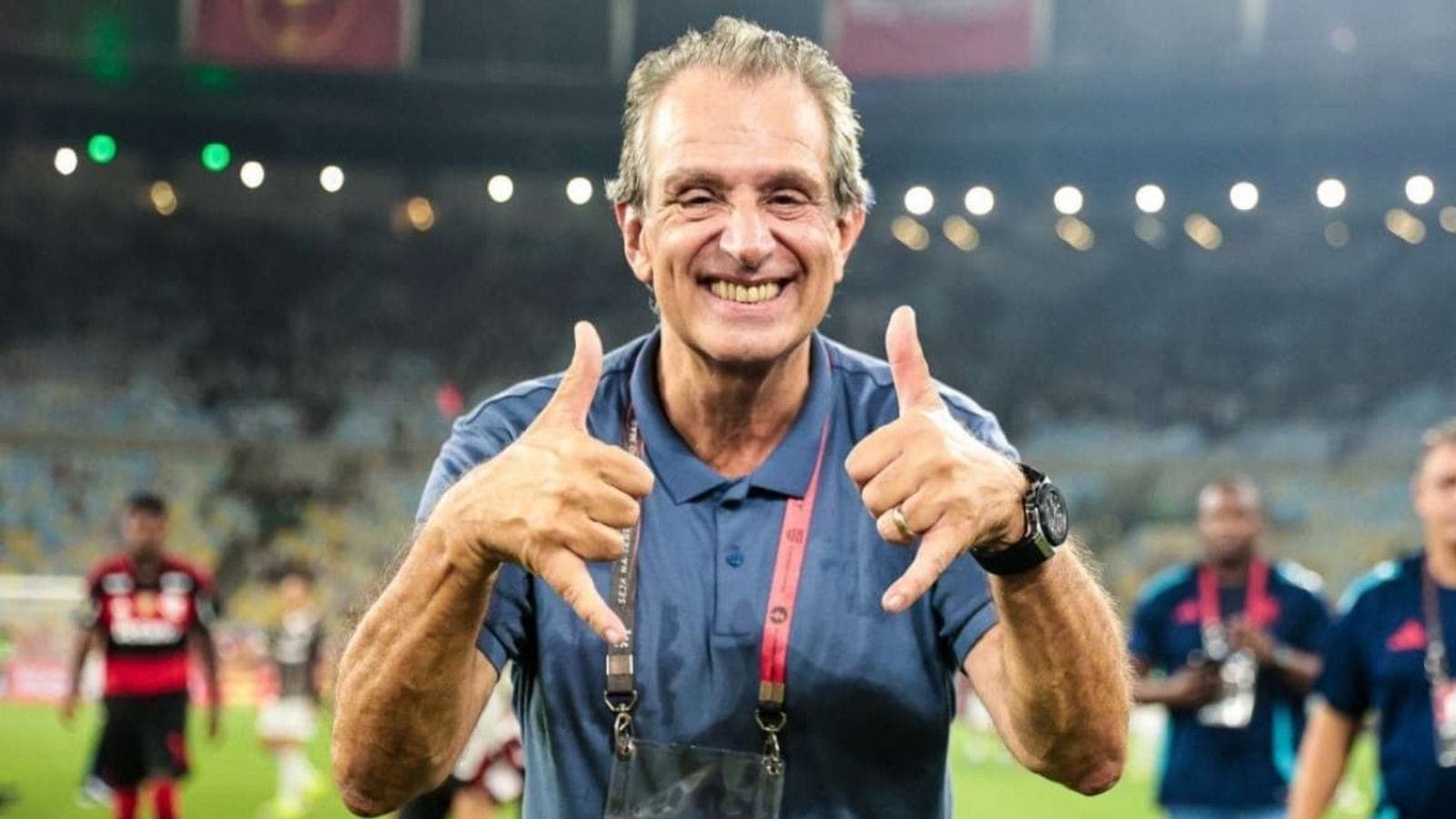 Luiz Eduardo Baptista, presidente do Flamengo