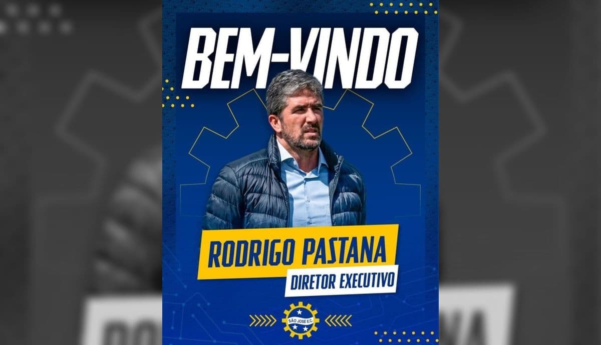 São José anuncia Rodrigo Pastana como novo executivo de futebol