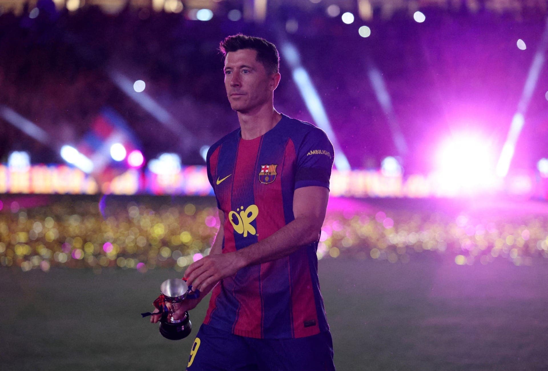 Lewandowski deixará o Barcelona ao final da temporada