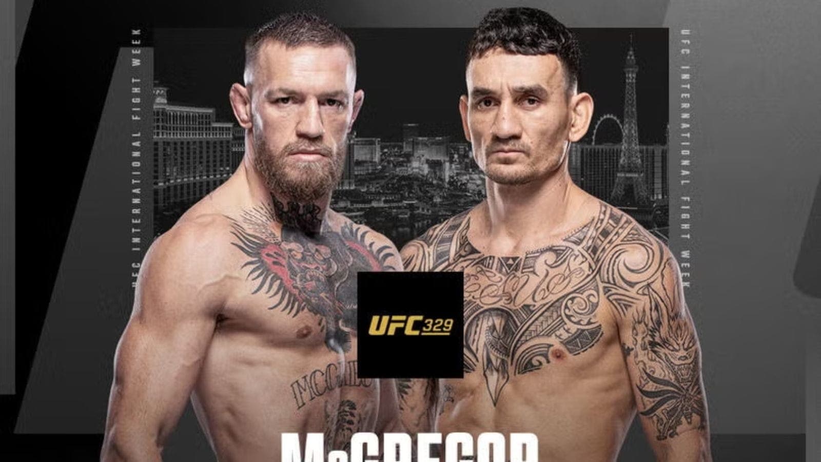 Conor McGregor enfrentará Max Holloway no UFC 329