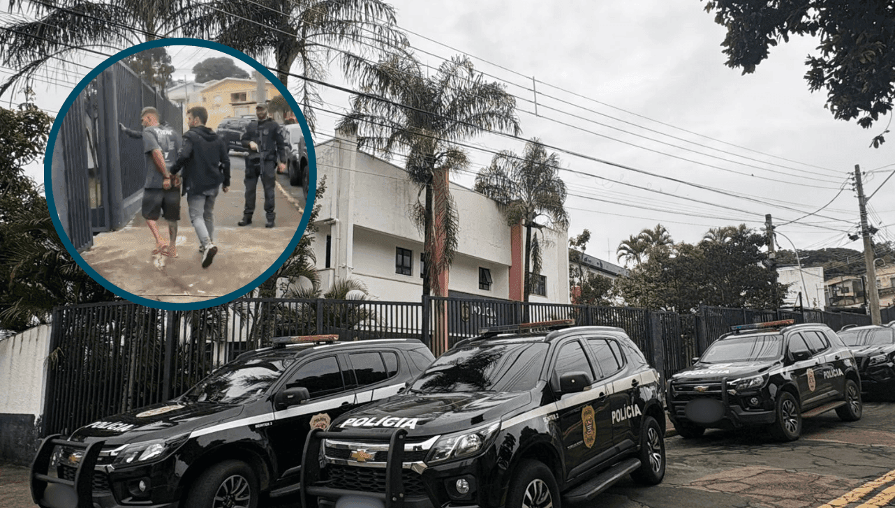 Três homens alvos da operação foram presos