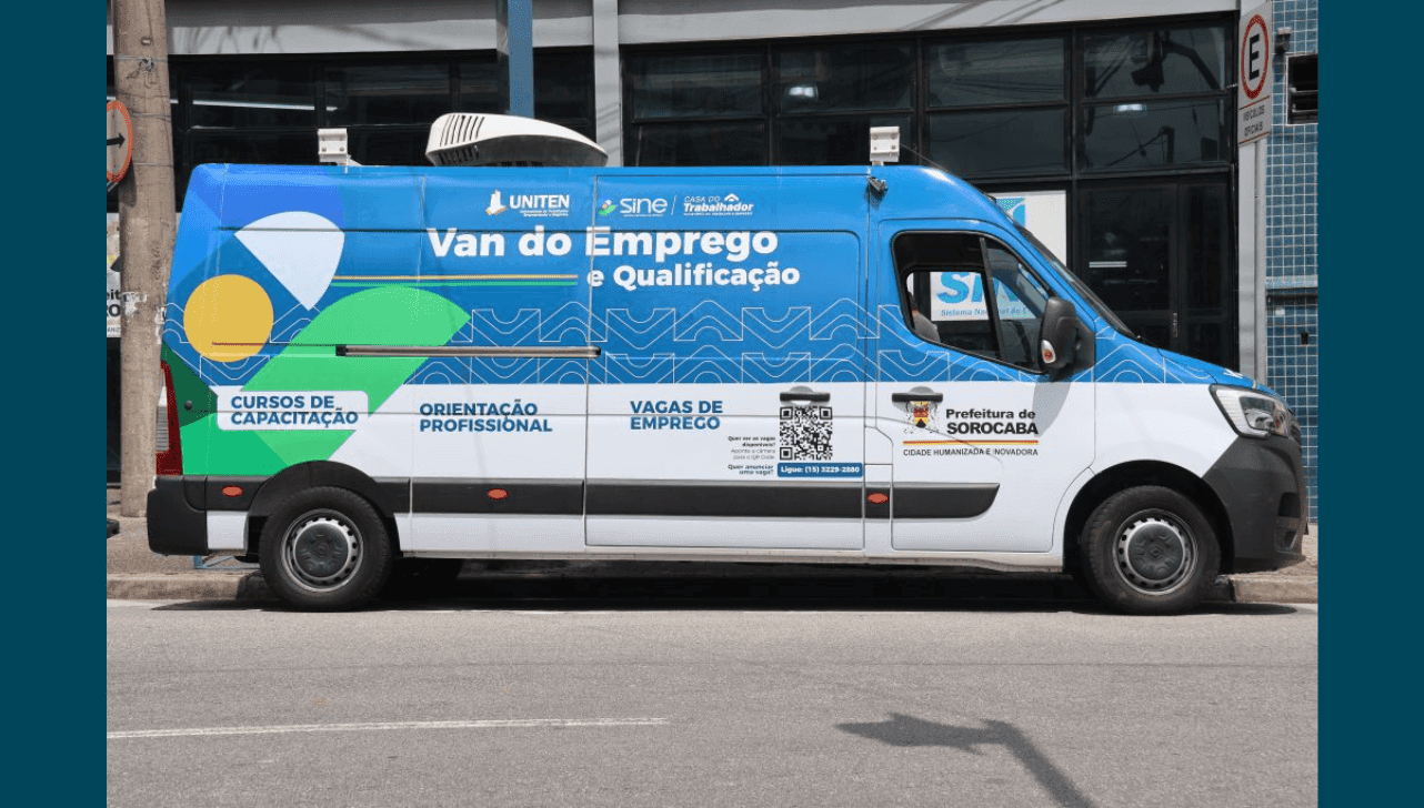 Van do Emprego leva atendimento da Casa do Trabalhador a bairros de Sorocaba