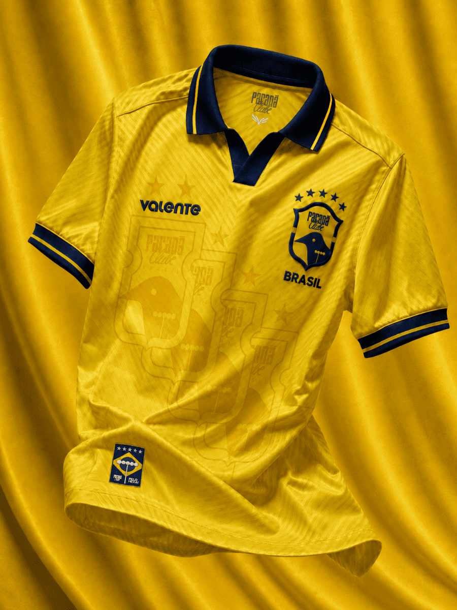 Camisa do Paraná Clube lembra Brasil de 1994