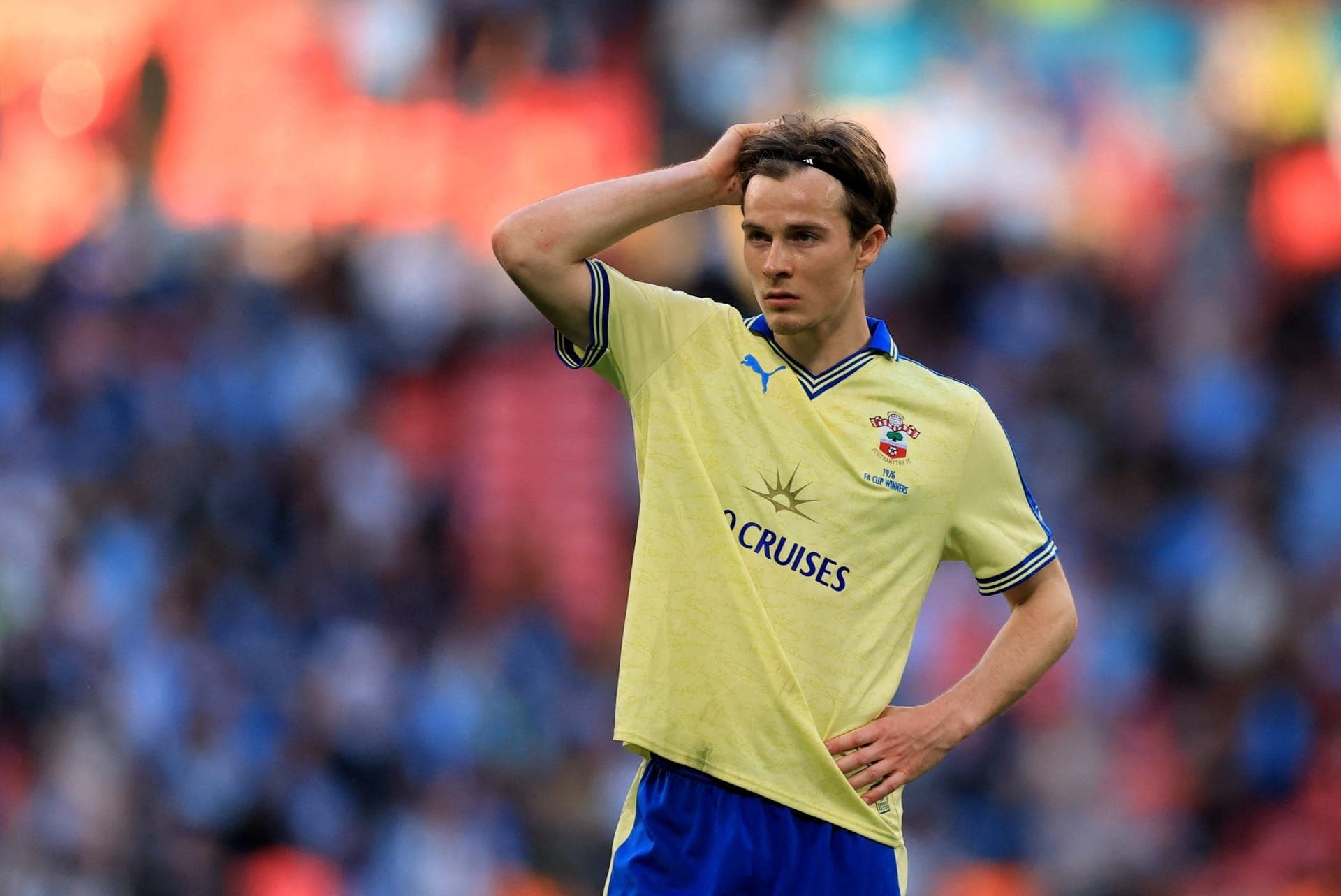 Casper Jander lamenta derrota do Southampton para o Manchester City na FA Cup