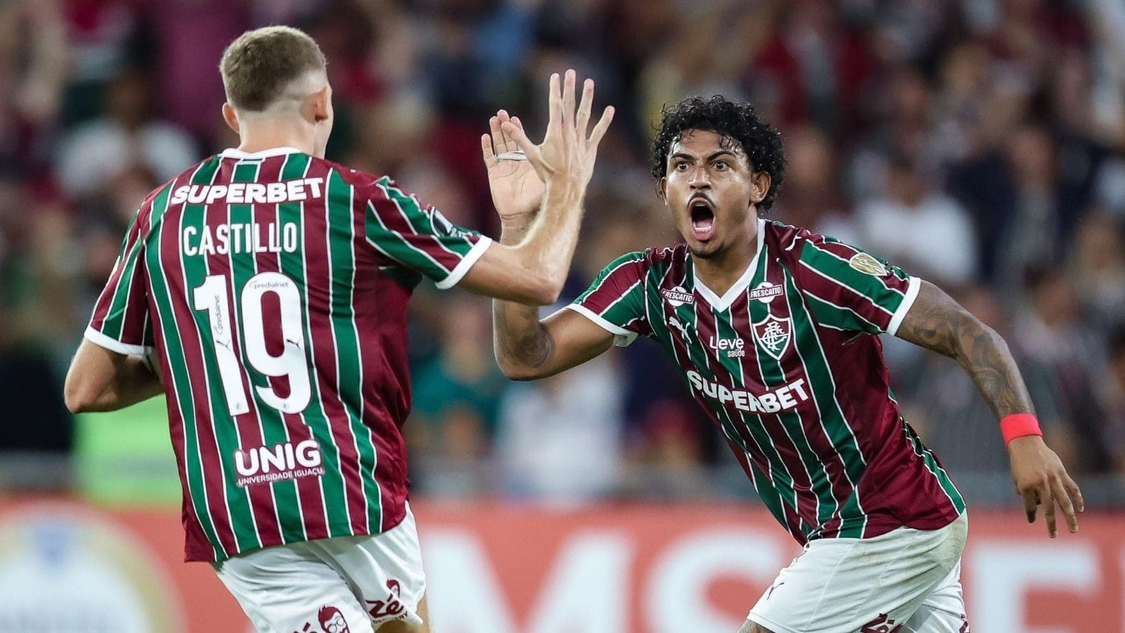 John Kennedy deu a vitória para o Fluminense contra o Bolivar