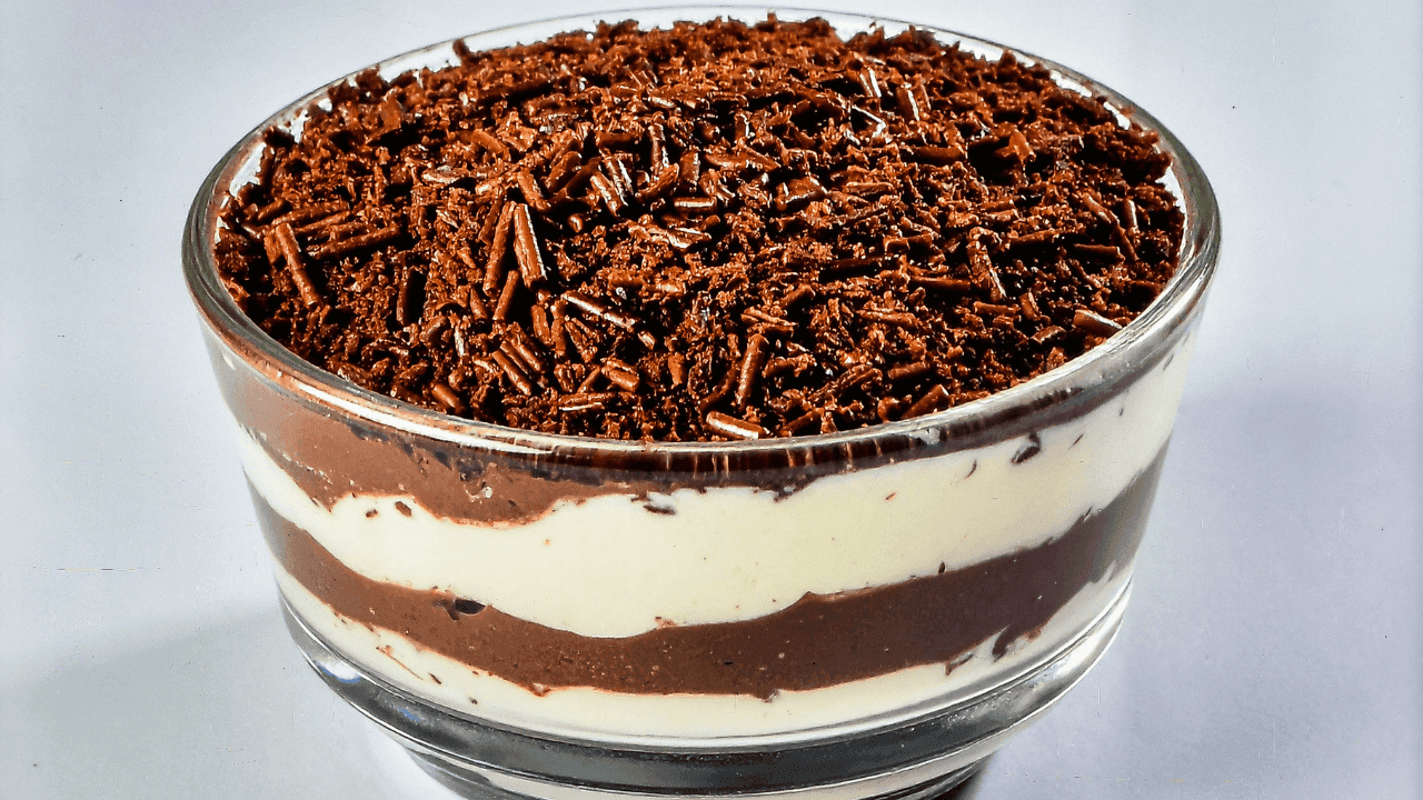 Pavê com inspiração de tiramisu