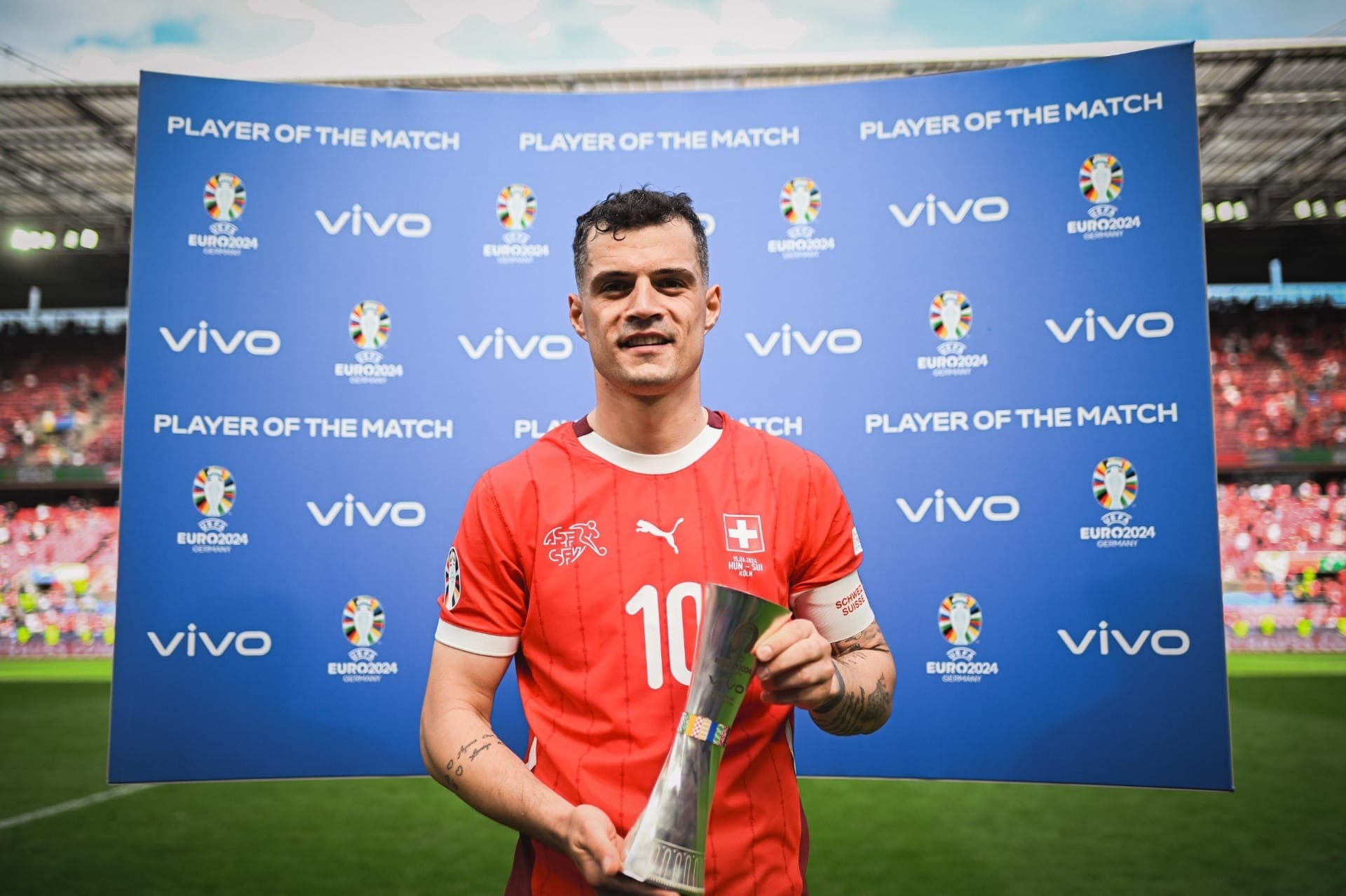 Suíça divulga lista de convocados para a Copa do Mundo