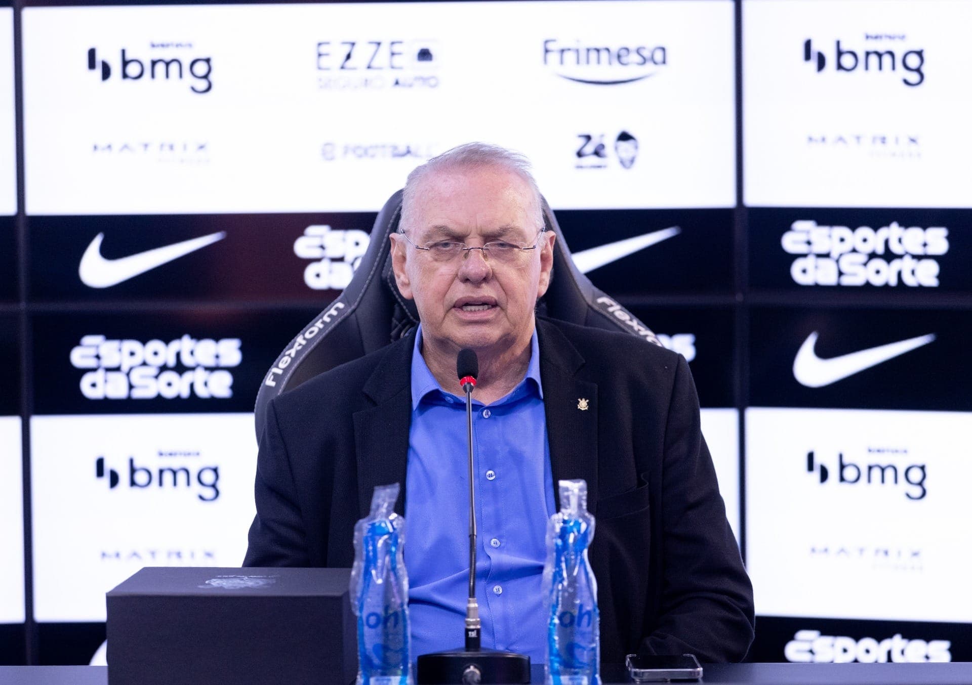 Osmar Stábile, presidente do Corinthians