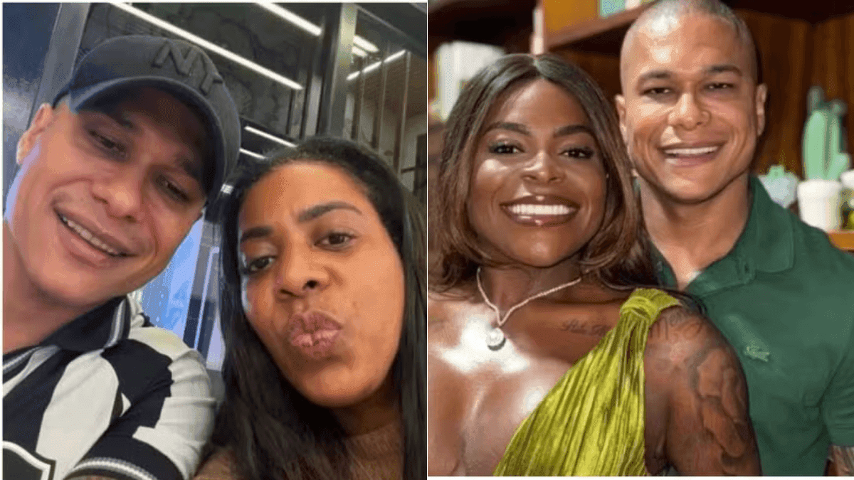 Thiago Gonçalves com mãe de Vini Jr. e Jojo Toddynho