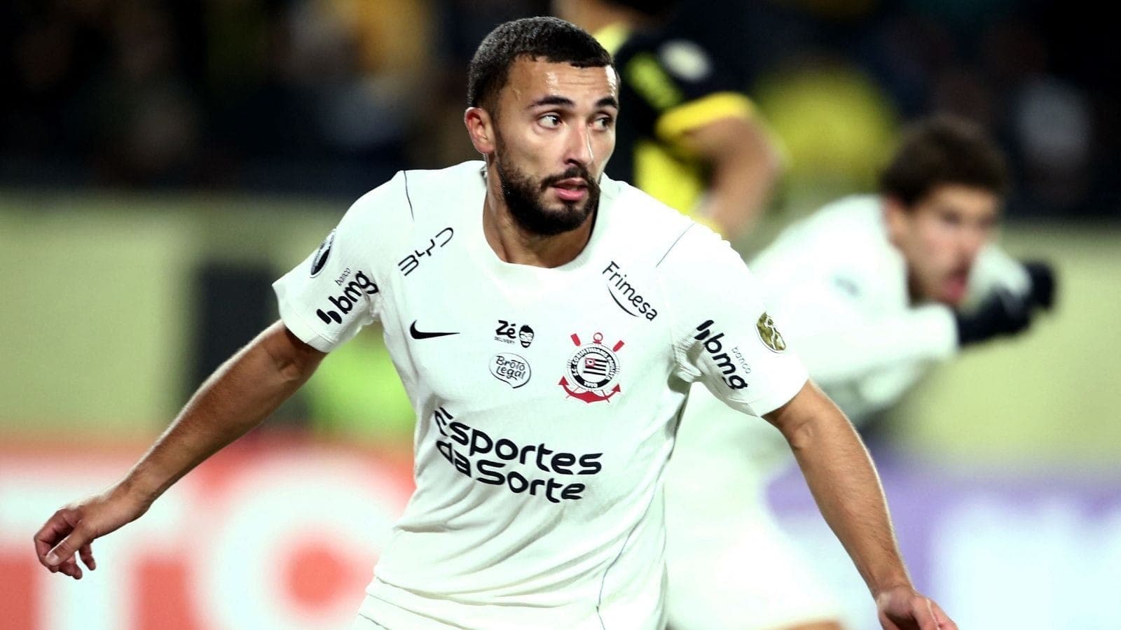 Zakaria Labyad, autor do gol da vitória do Corinthians