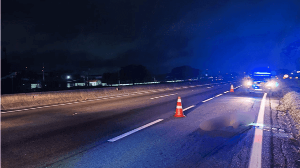 Acidente fatal: motorista foge após atropelar e matar homem em Caçapava