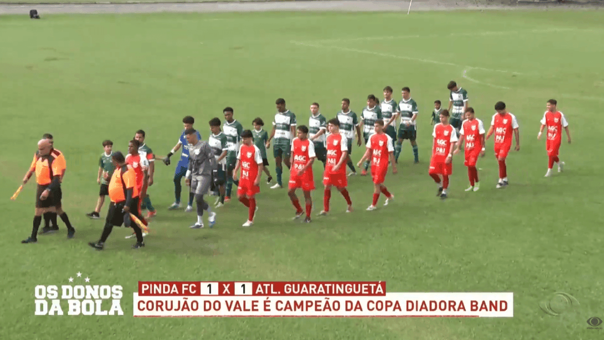 Campeão: Guaratinguetá empata com Pinda e vence a Copa Diadora Band Vale