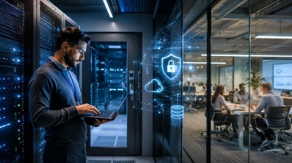 Cuidados de tecnologia para manter a empresa segura e funcionando