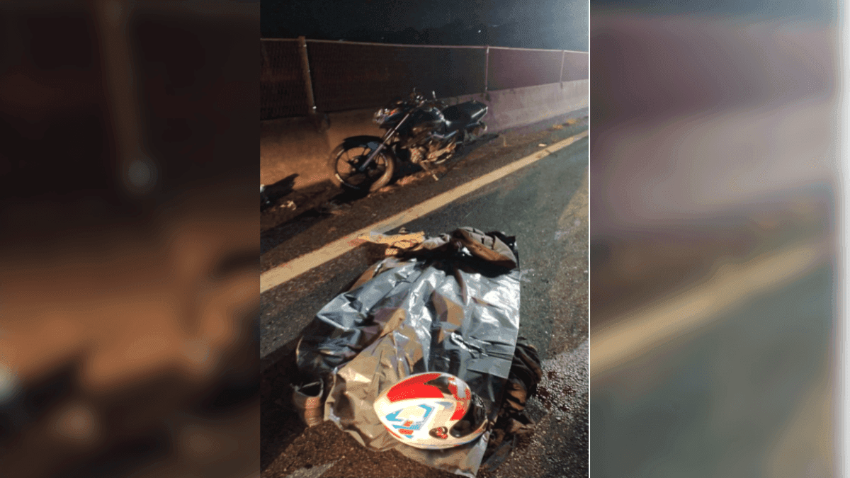 Acidente com moto termina em morte na Dutra em Guaratinguetá