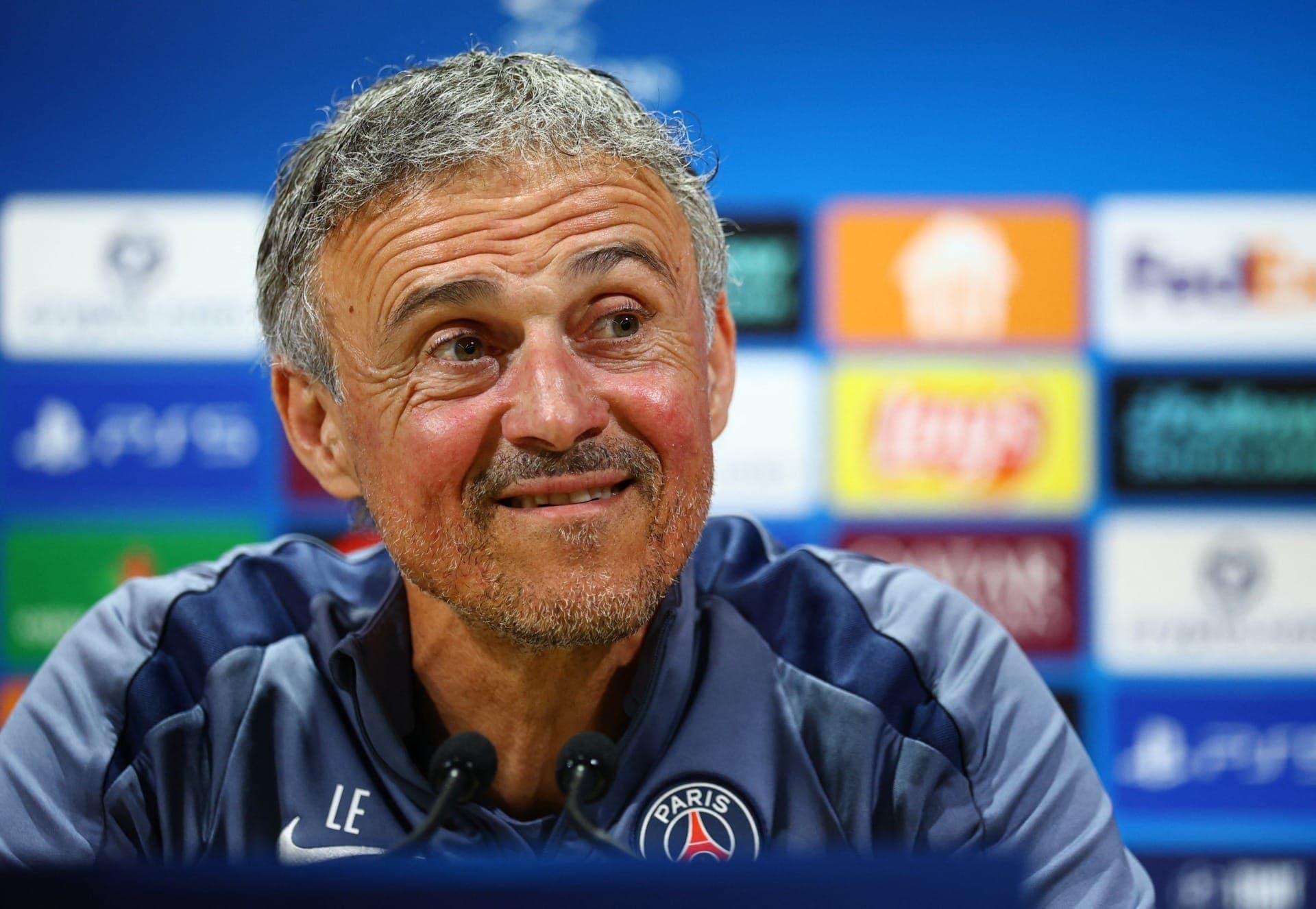 Luis Enrique, técnico do PSG