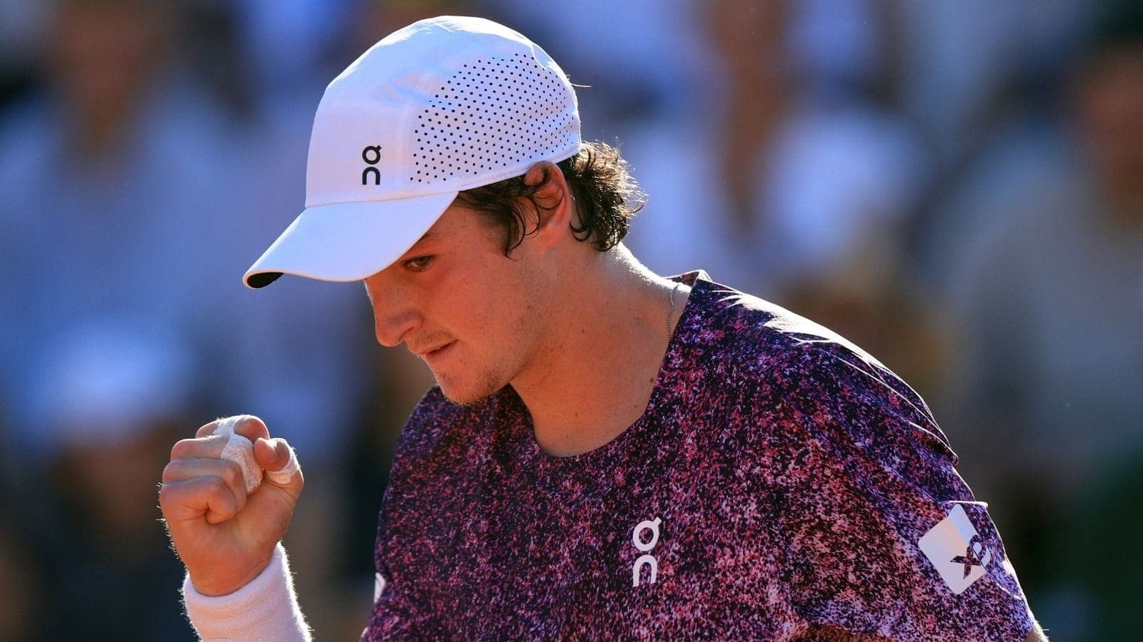 João Fonseca, tenista brasileiro, em Roland Garros