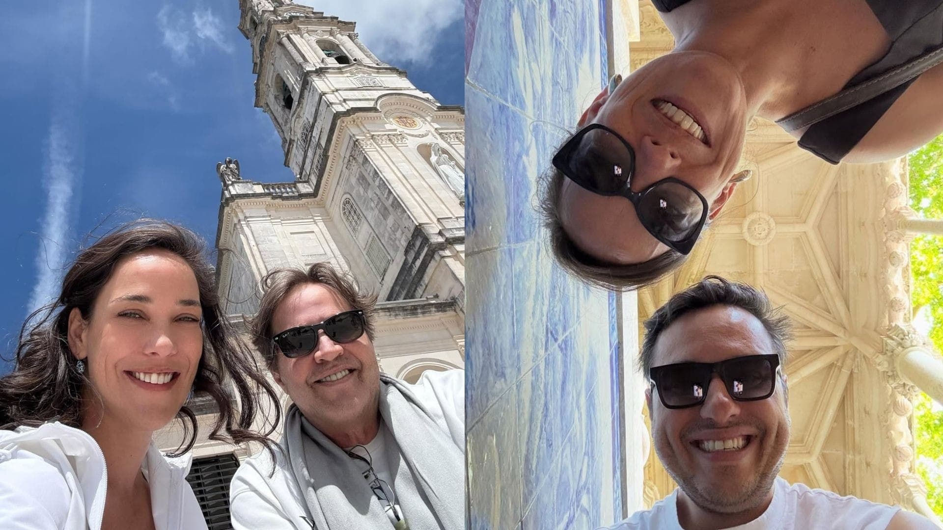 Adriana Birolli e o marido, Ivan Zettel