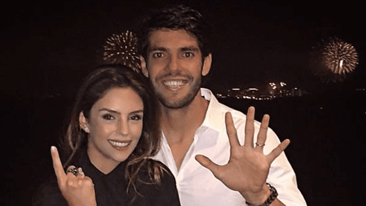 Carol Celico e Kaká