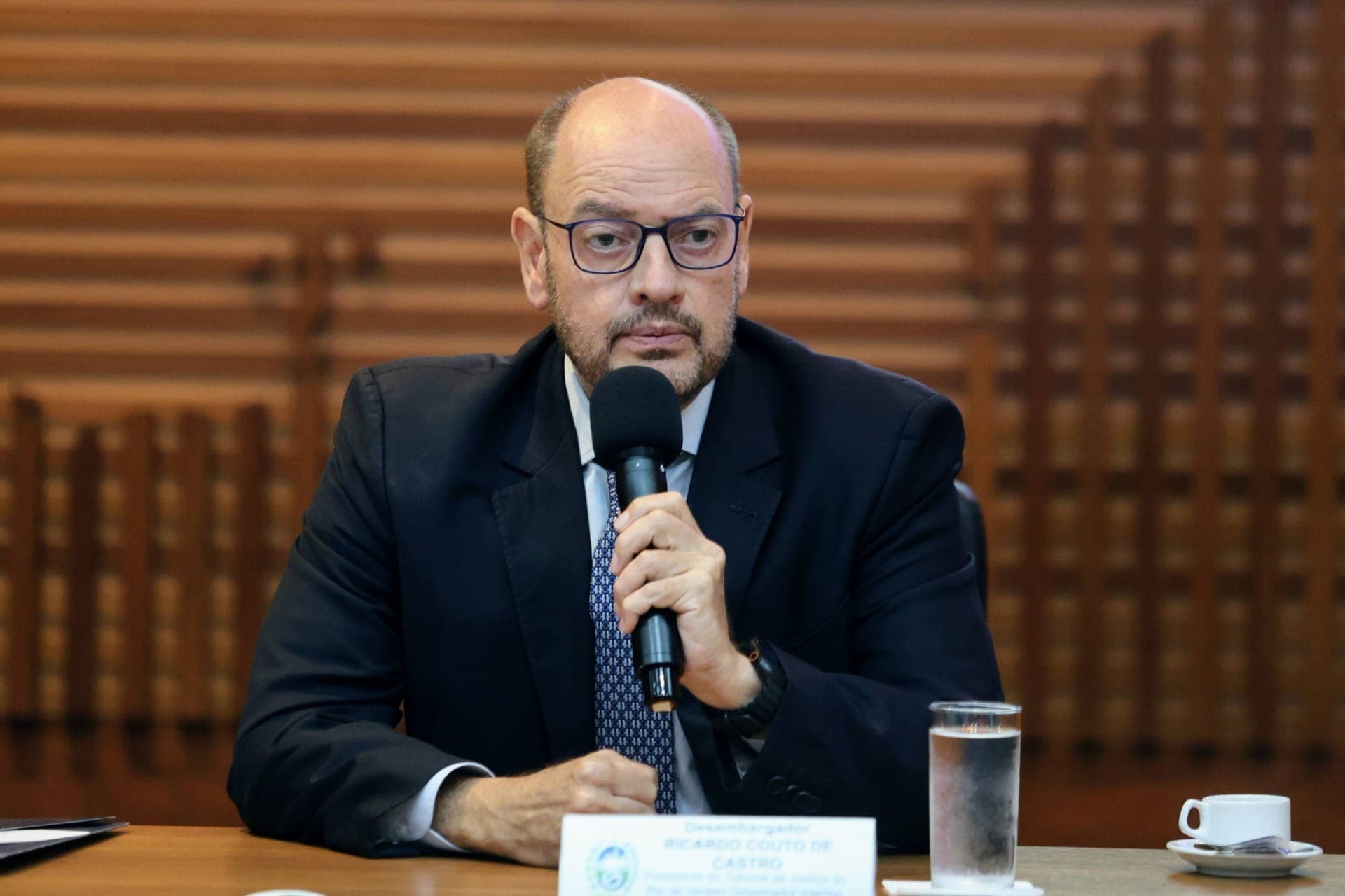 Ricardo Couto, desembargador e governador interino do RJ