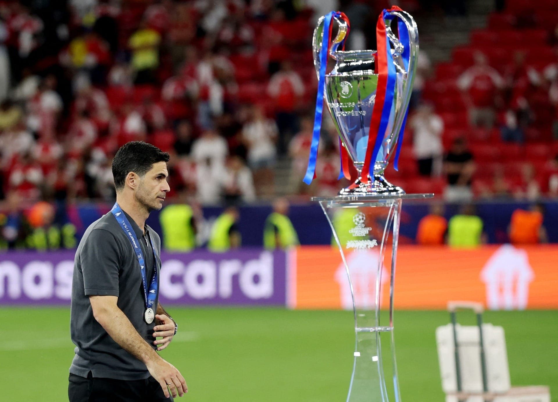 Arteta chegou perto da Champions