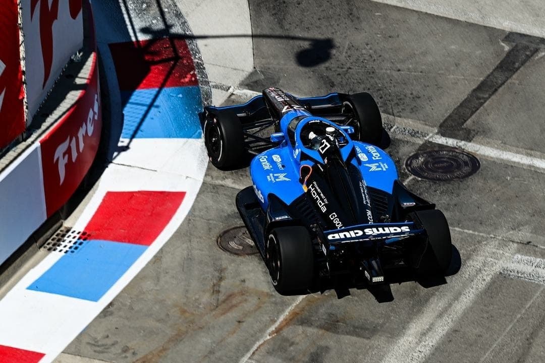 Kirkwood lidera TL2 da Indy em Detroit; Caio Collet é o 18º