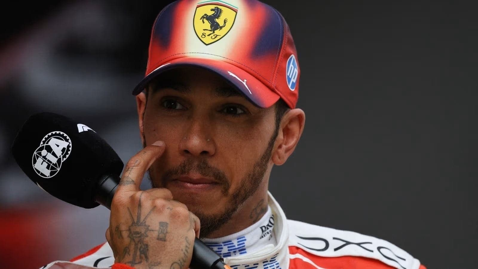 Lewis Hamilton foi o 3º no GP da China