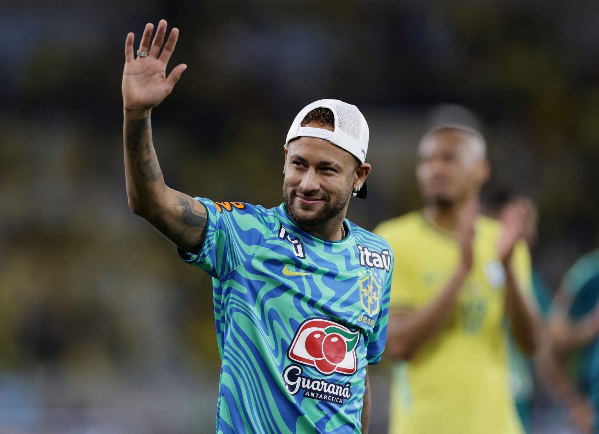 Neymar se despede da torcida da Seleção Brasileira no Maracanã