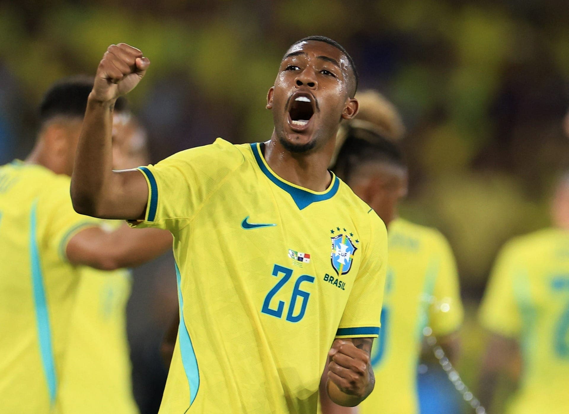 Rayan na Seleção