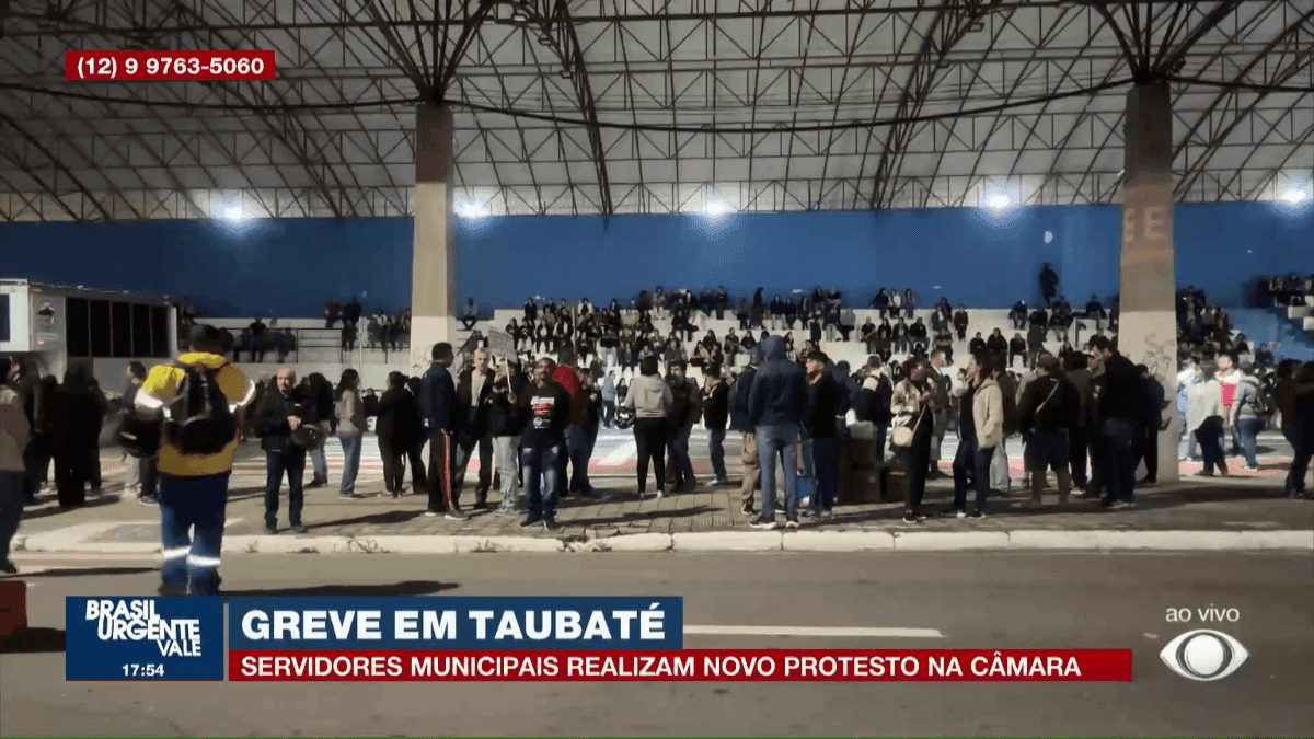 Justiça ordena que 70% dos servidores de Taubaté trabalhem durante greve
