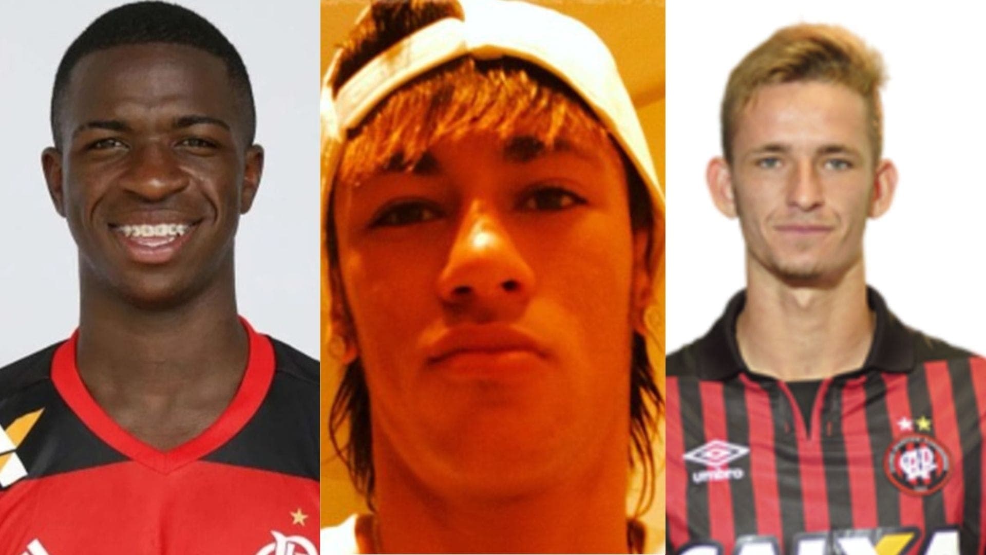 Antes e depois dos jogadores da Seleção Brasileira
