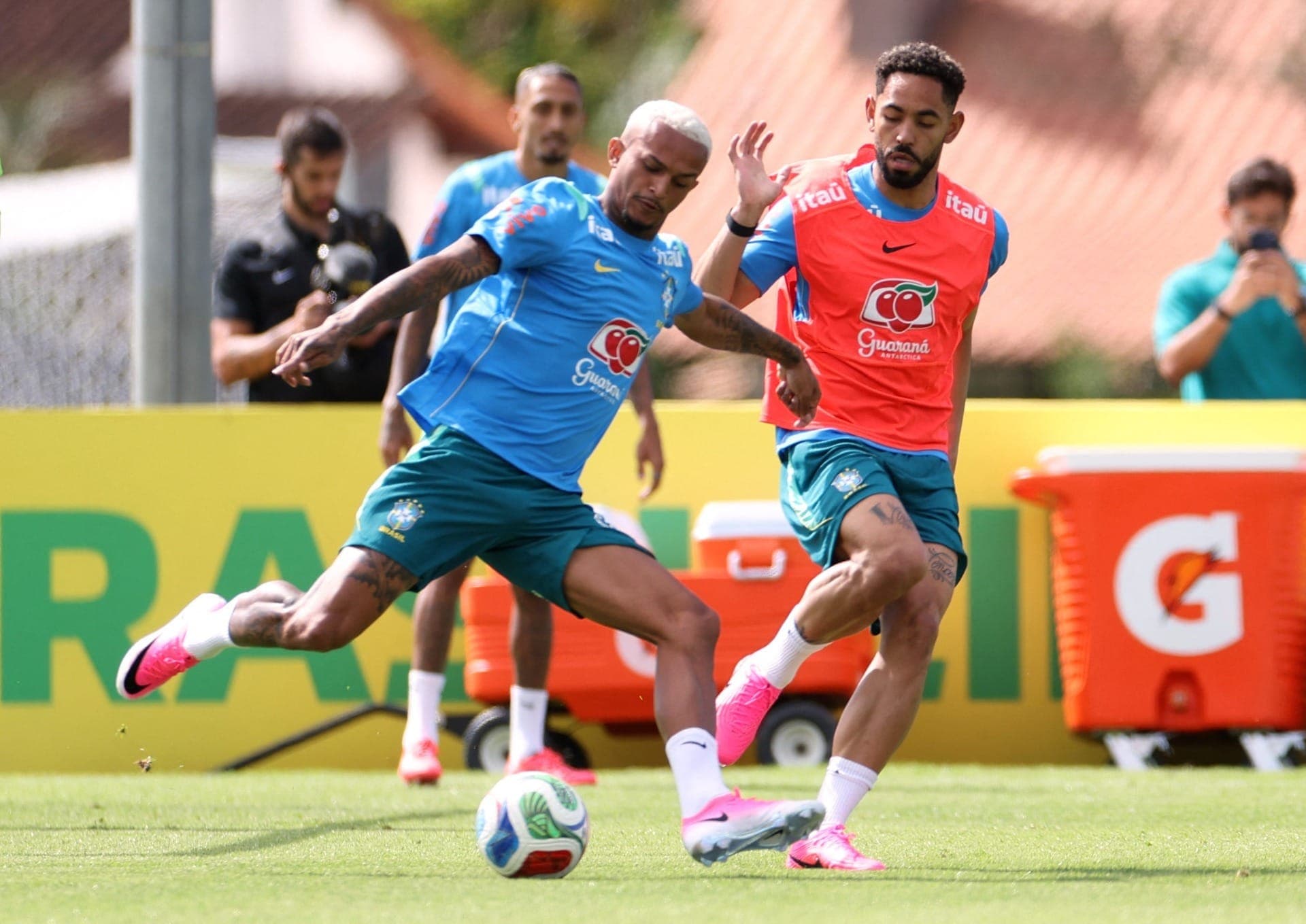 Wesley e Matheus Cunha na Seleção Brasileira