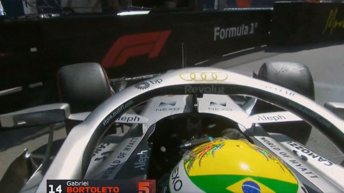 F1: Bortoleto bate durante classificação em Mônaco e fica com a 16º posição