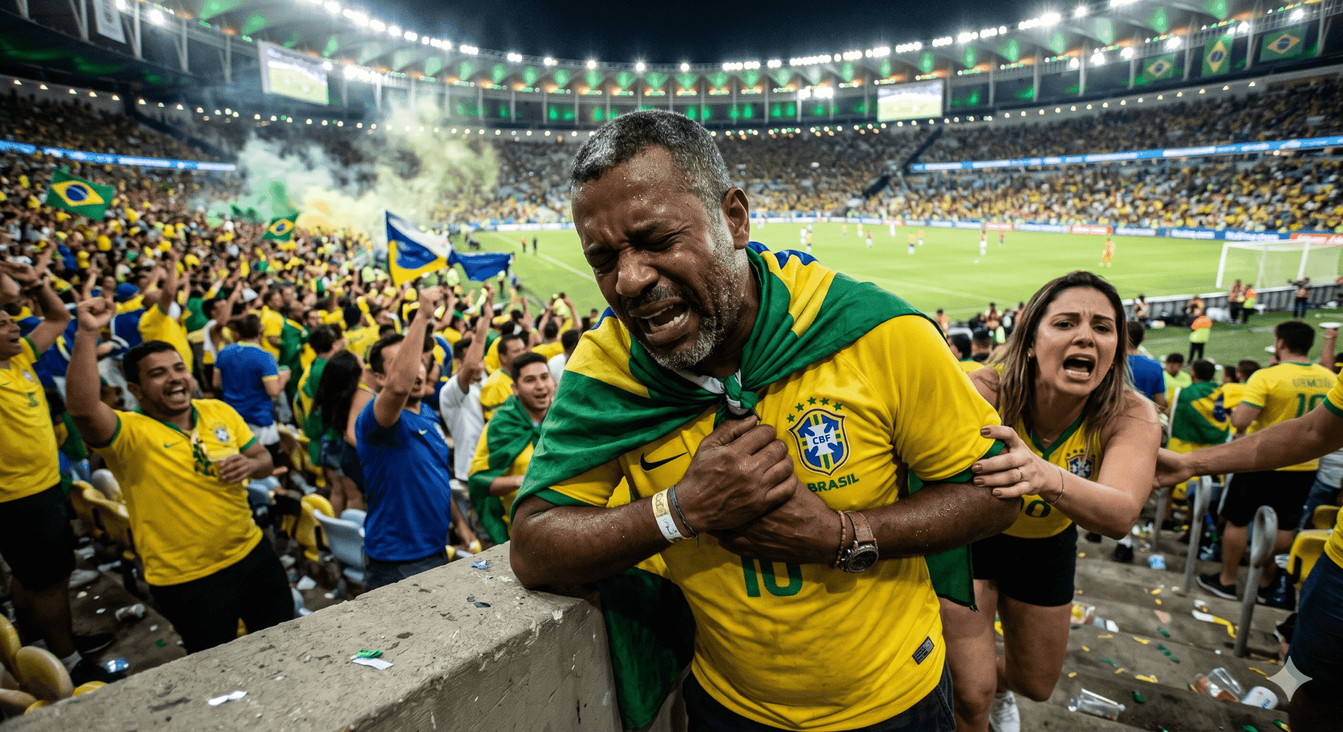 Tensão dos jogos aumenta risco de infartos, alerta cardiologista