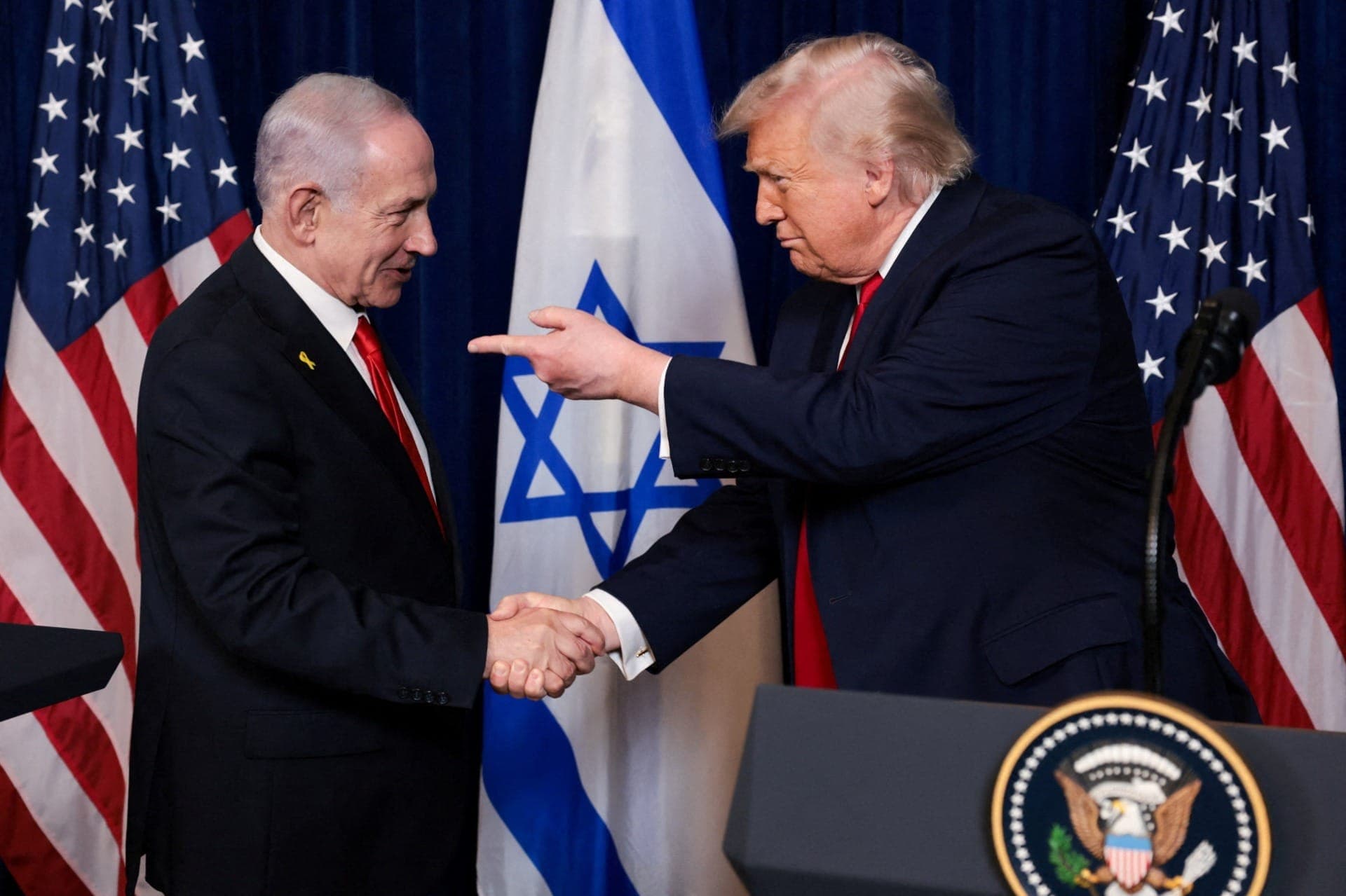Benjamin Netanyahu e Donald Trump