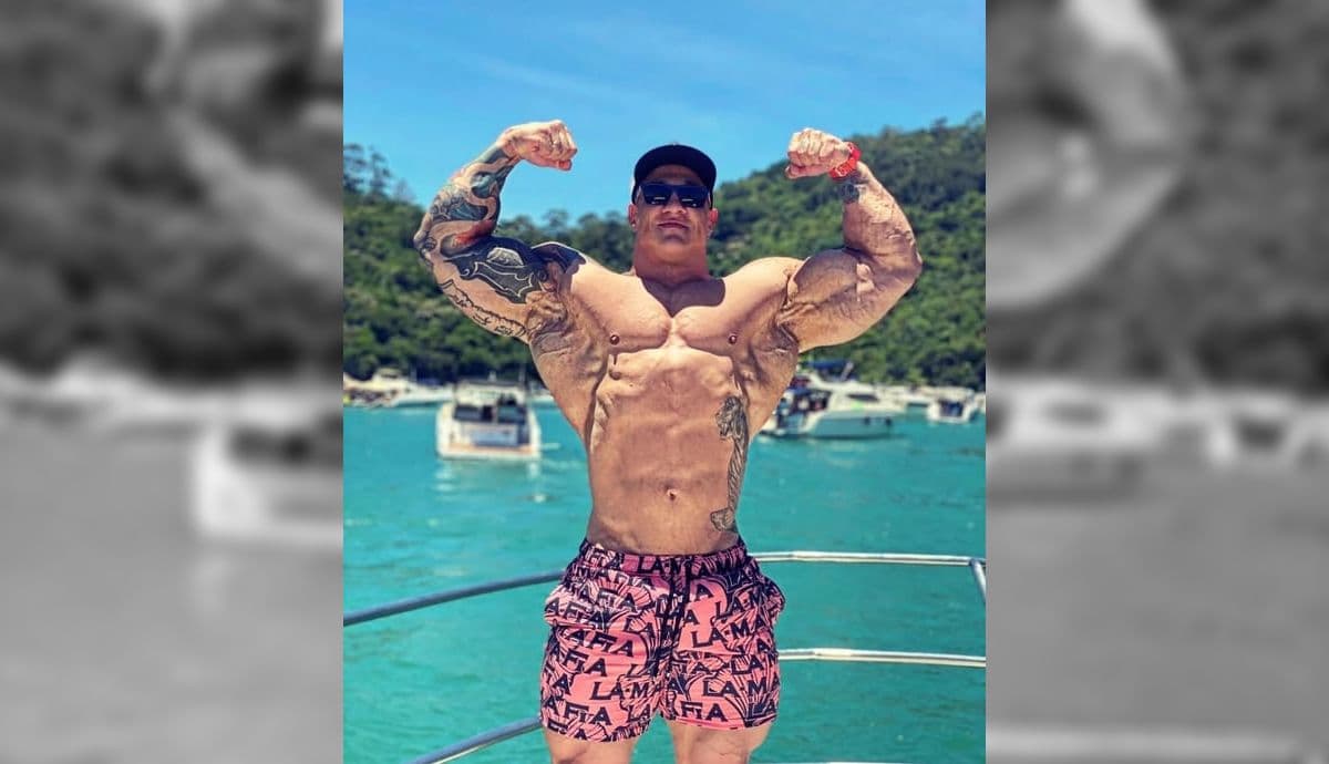 Fábio Giga, influenciador fitness envolvido em acidente de trânsito em SP