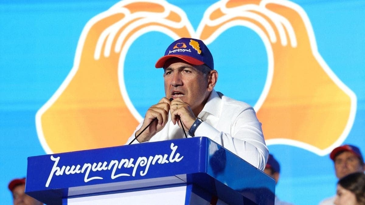Nikol Pashinyan, primeiro-ministro da Armênia