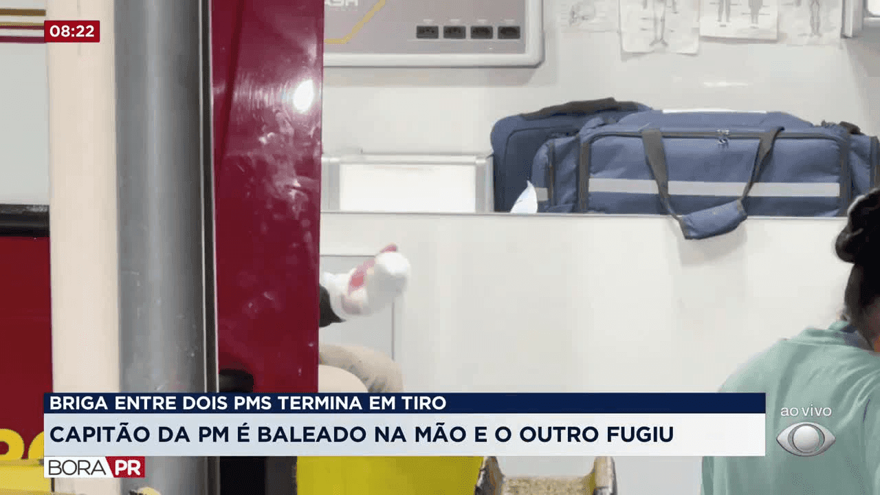 PM baleado por colega de farda em bar de Curitiba