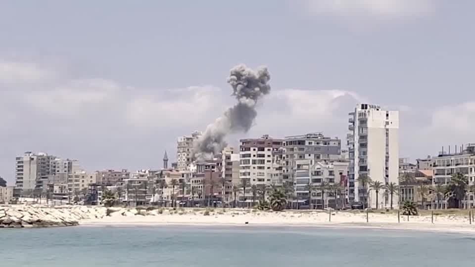 Israel ataca cidade de Tiro, no Líbano