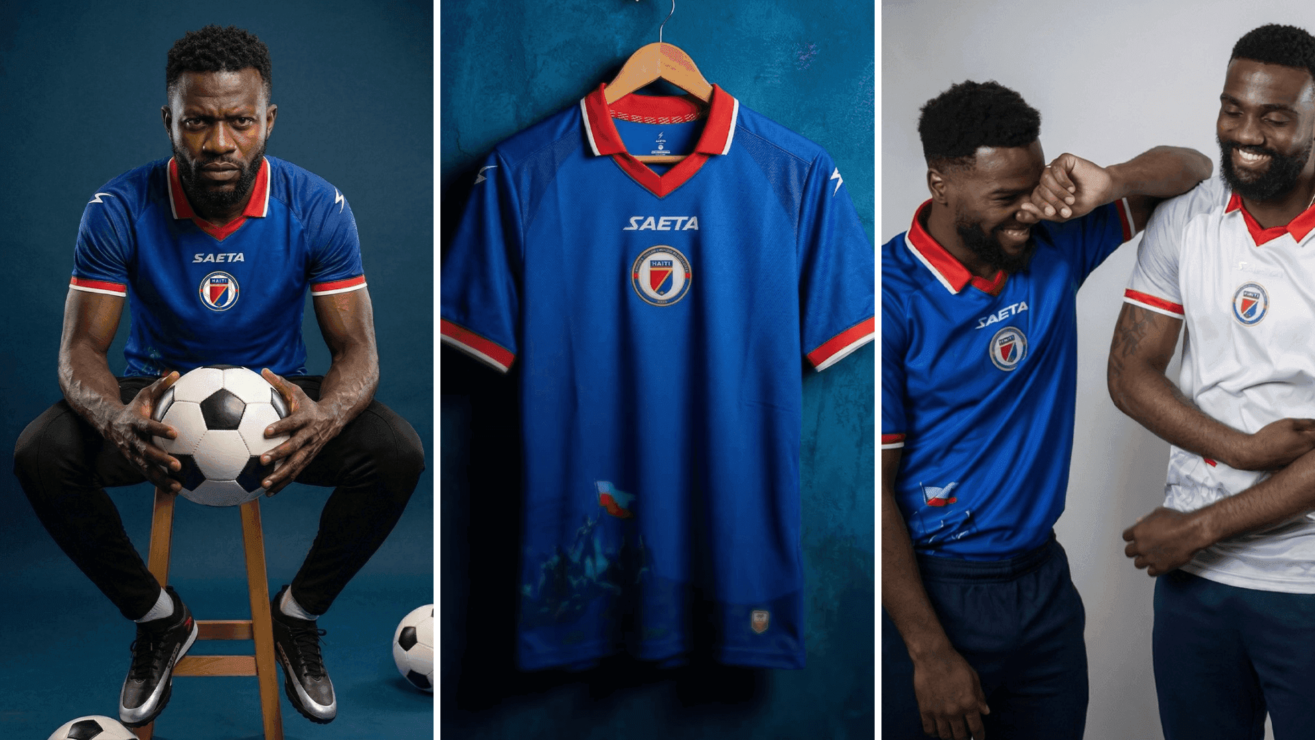 Camisa do Haiti para a Copa do Mundo